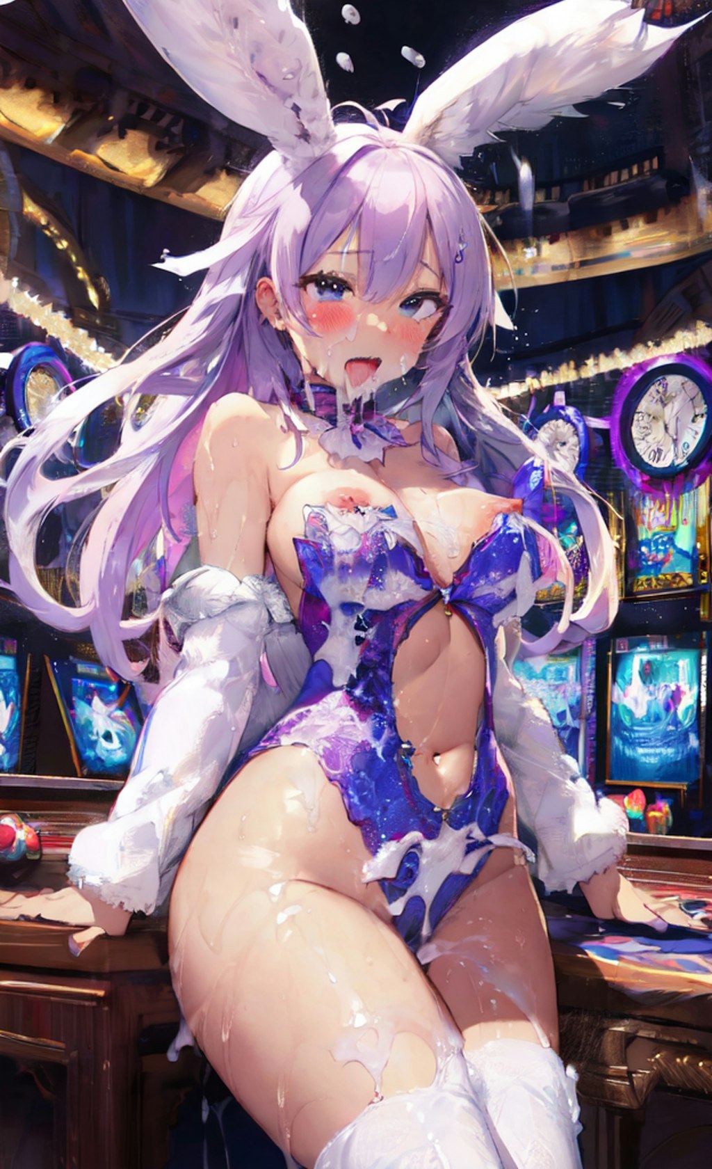 [12枚] Casino Tata8 Store No.5's bunny girls 夜の部（Casino Tata8の5-2）