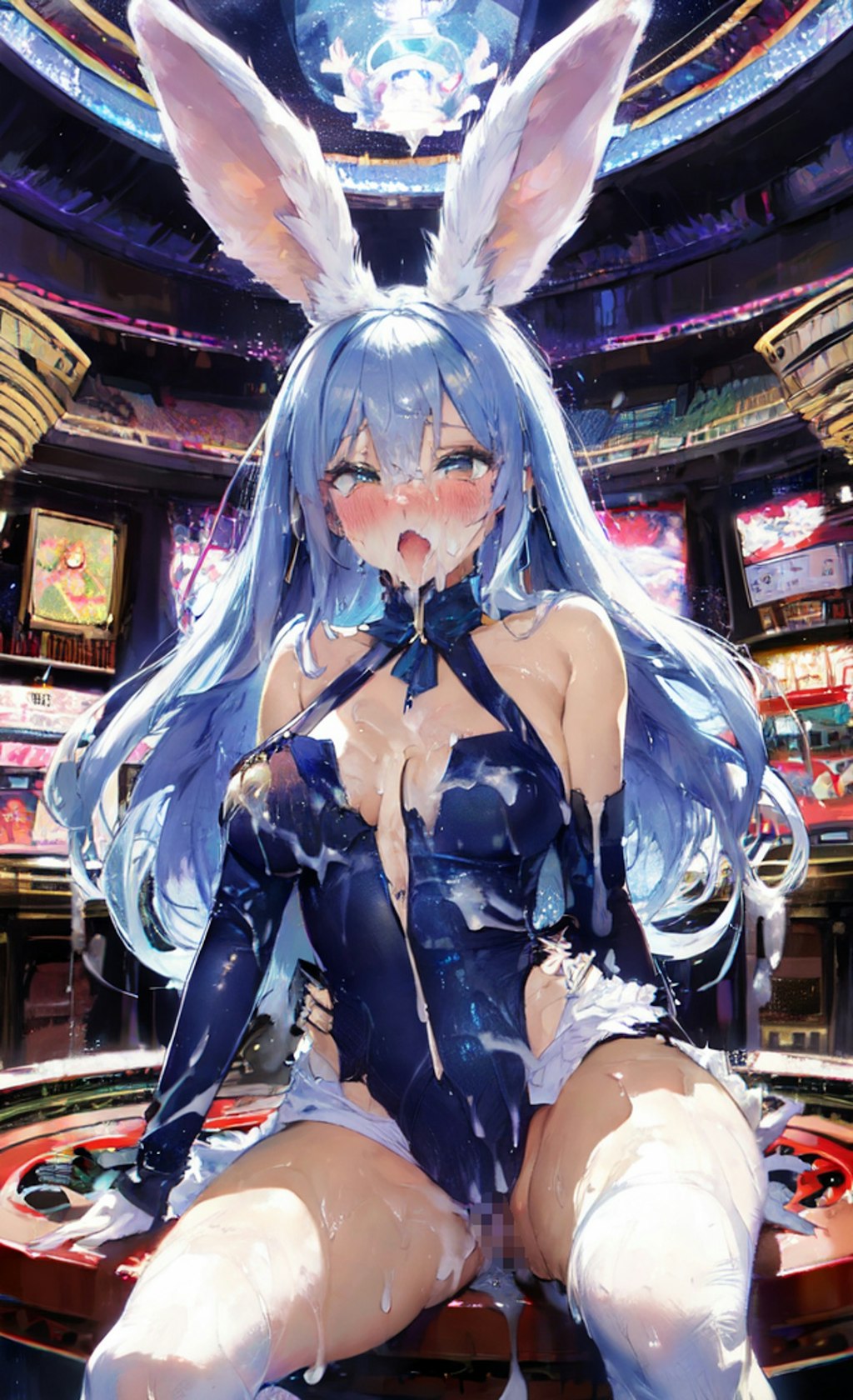 [12枚] Casino Tata8 Store No.5's bunny girls 夜の部（Casino Tata8の5-2）