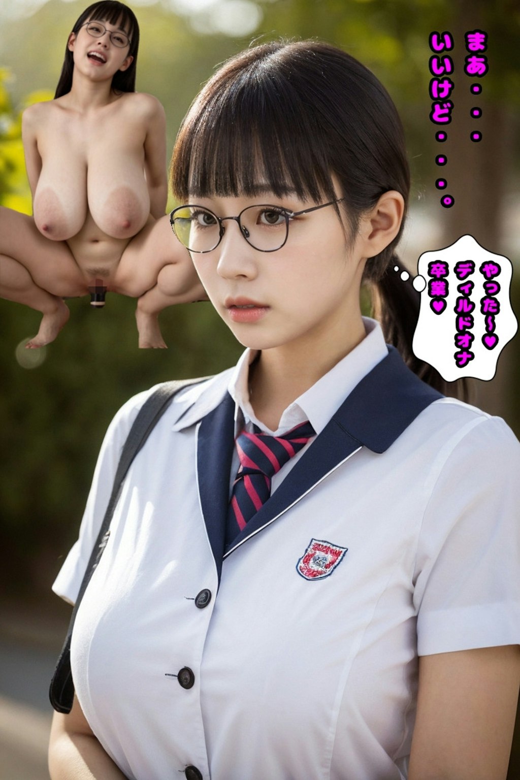 身体目当ての芽衣子ちゃん