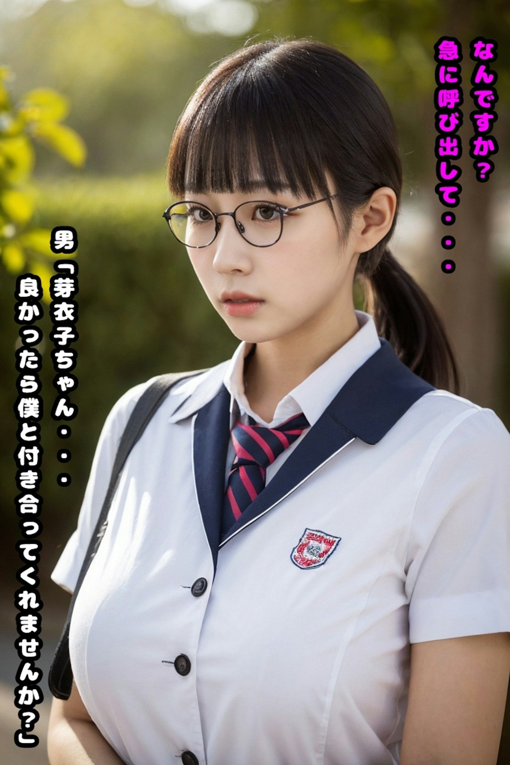 身体目当ての芽衣子ちゃん
