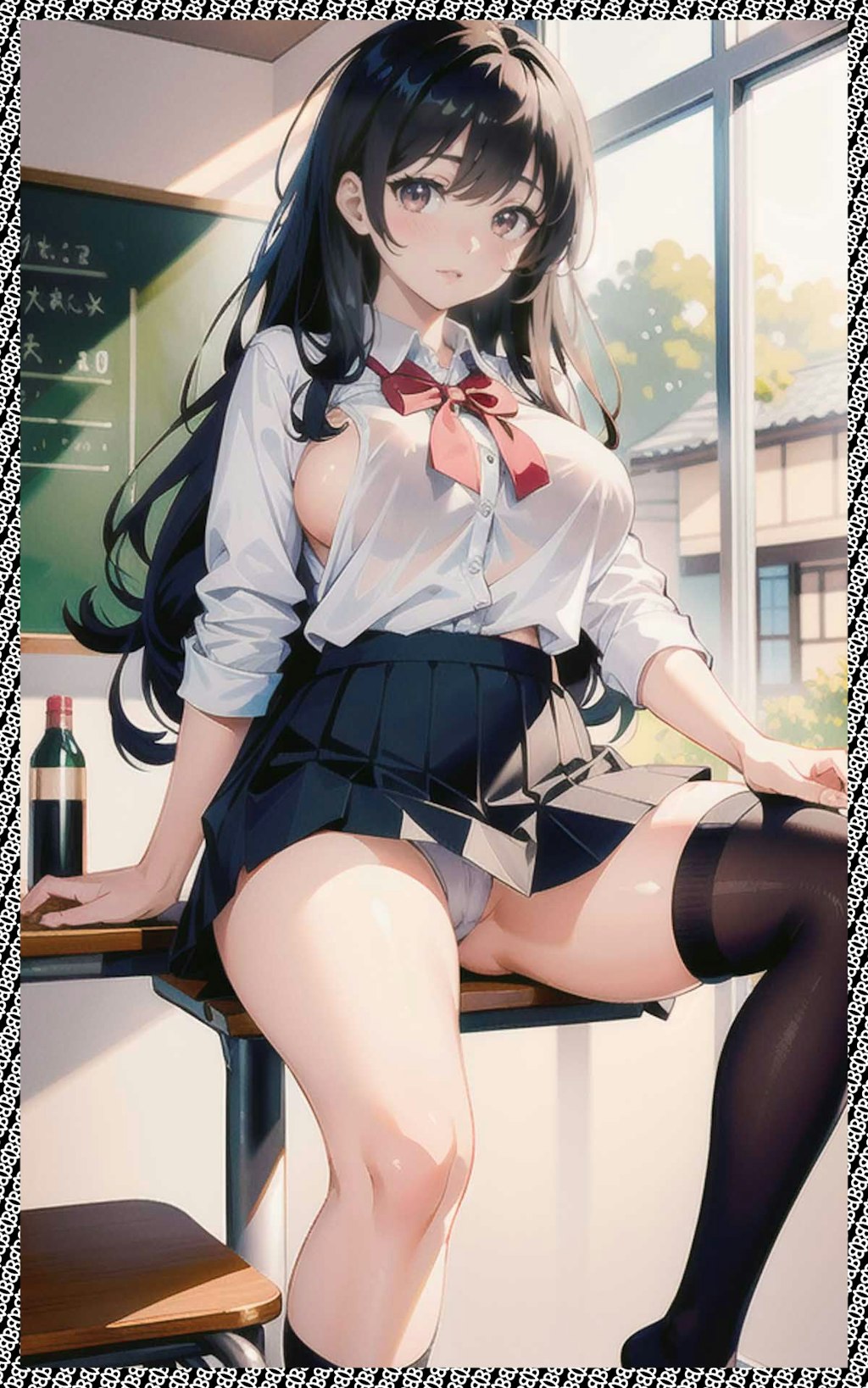 透け制服　see-through uniform