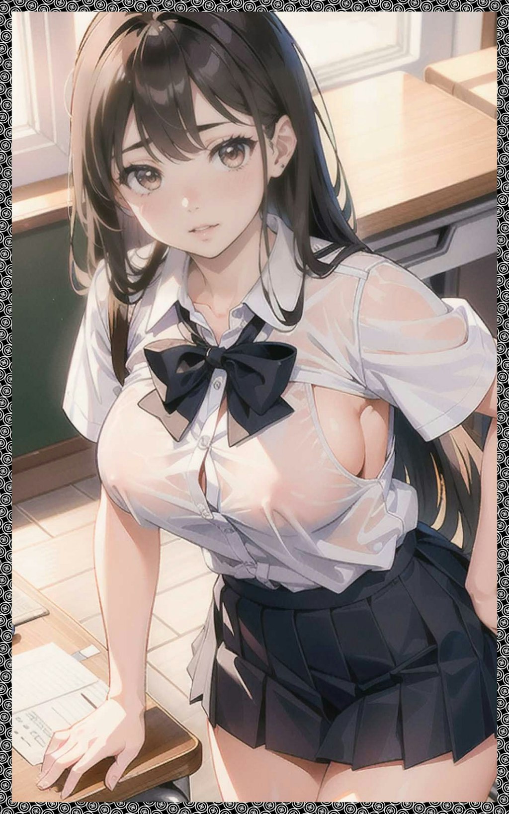 透け制服　see-through uniform