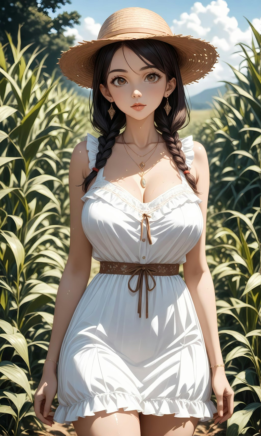 Cute Farm Girl 01