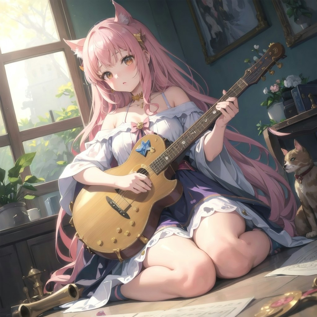 アコギな猫たち🎸🐈