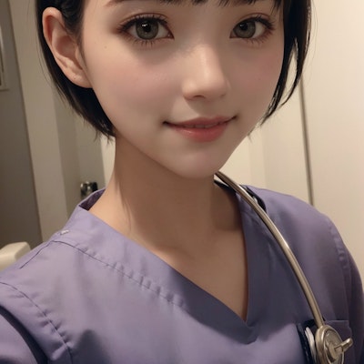 いつも笑顔な看護師さん♥️