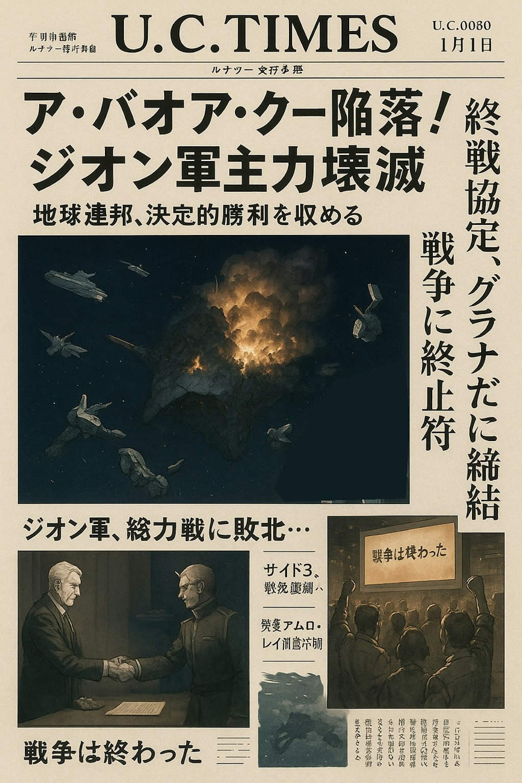 UCタイムズ　0080/1/1号外