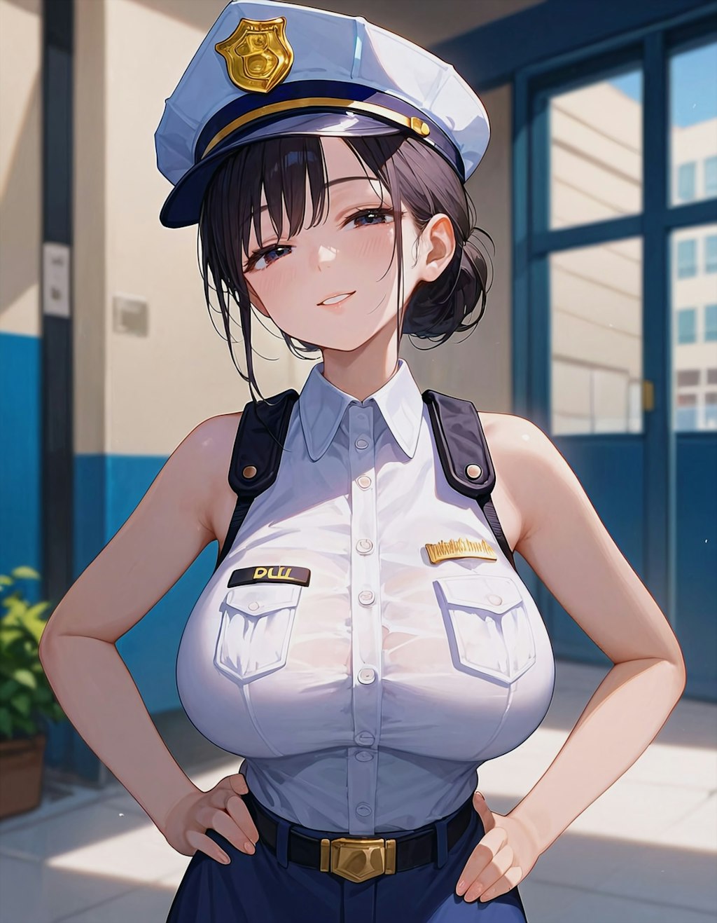 警官のお姉さん