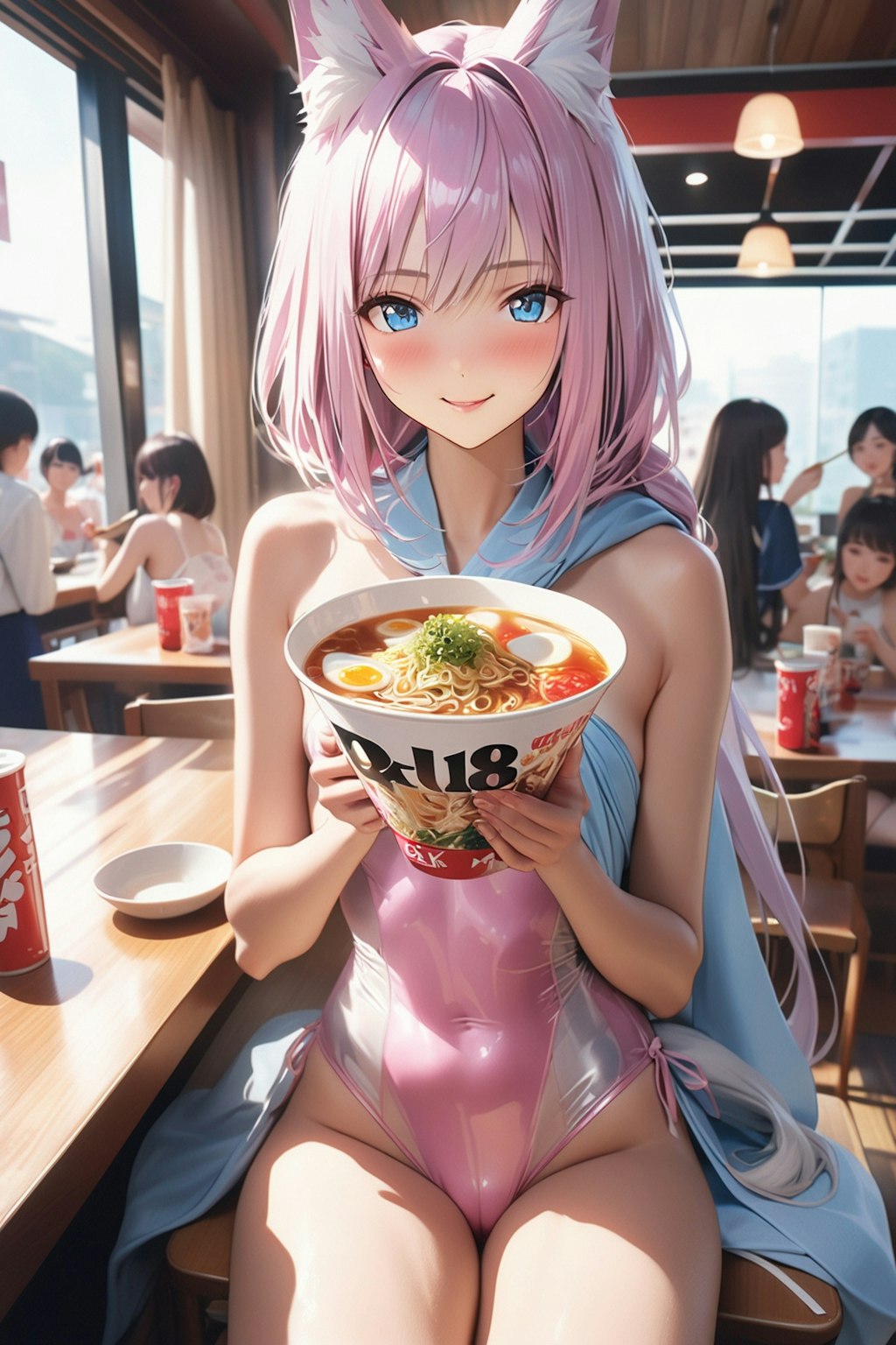 白上フブキ？ラーメンチャレンジ…