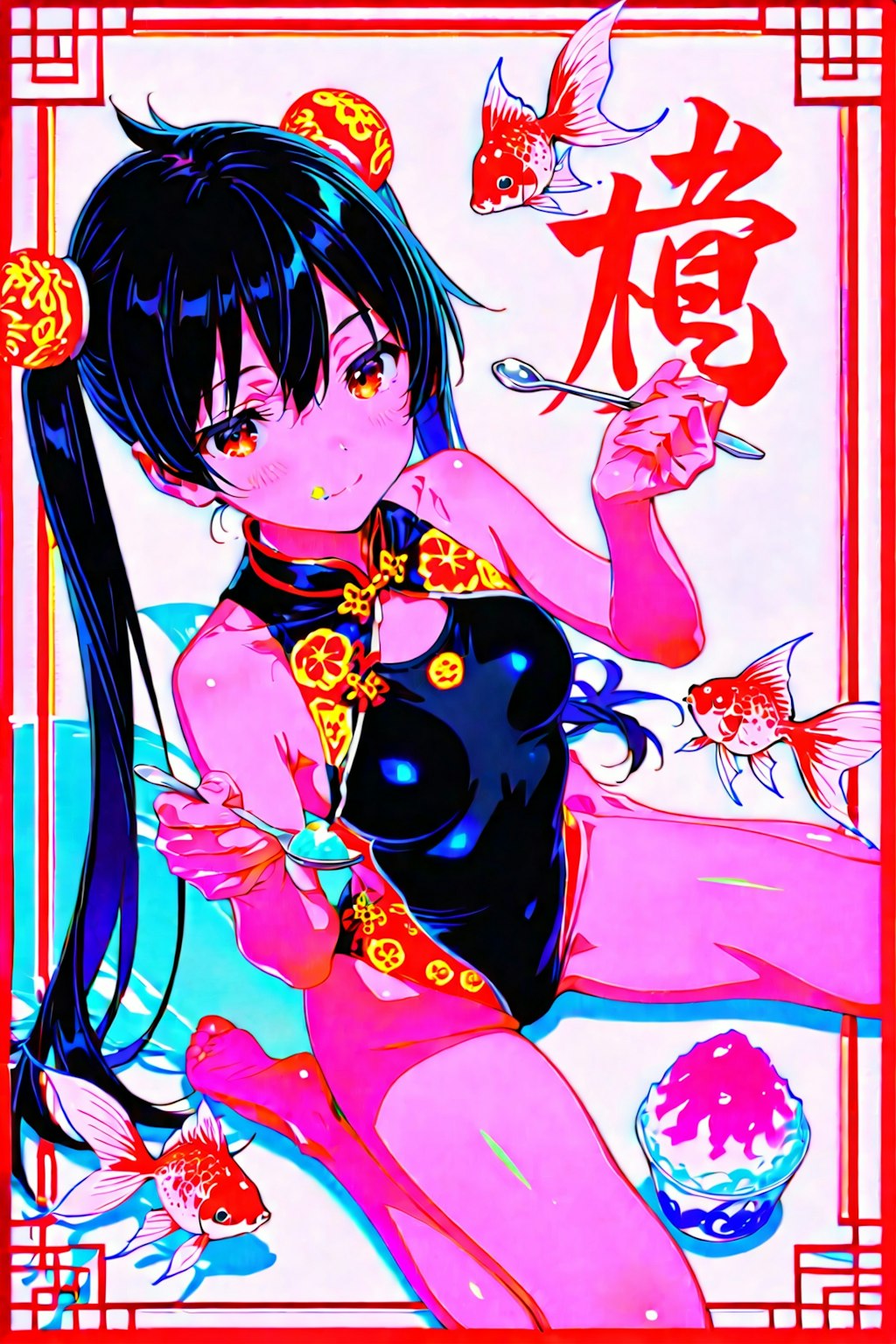 看板娘022