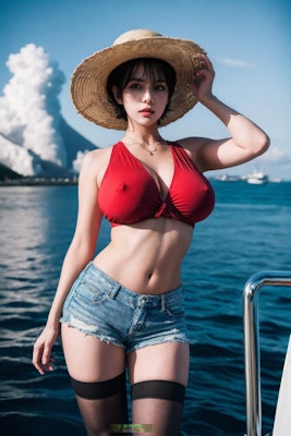 ルフィ｜Preview Vol.85 CyberCoser Monkey D. Luffy（female ver.）