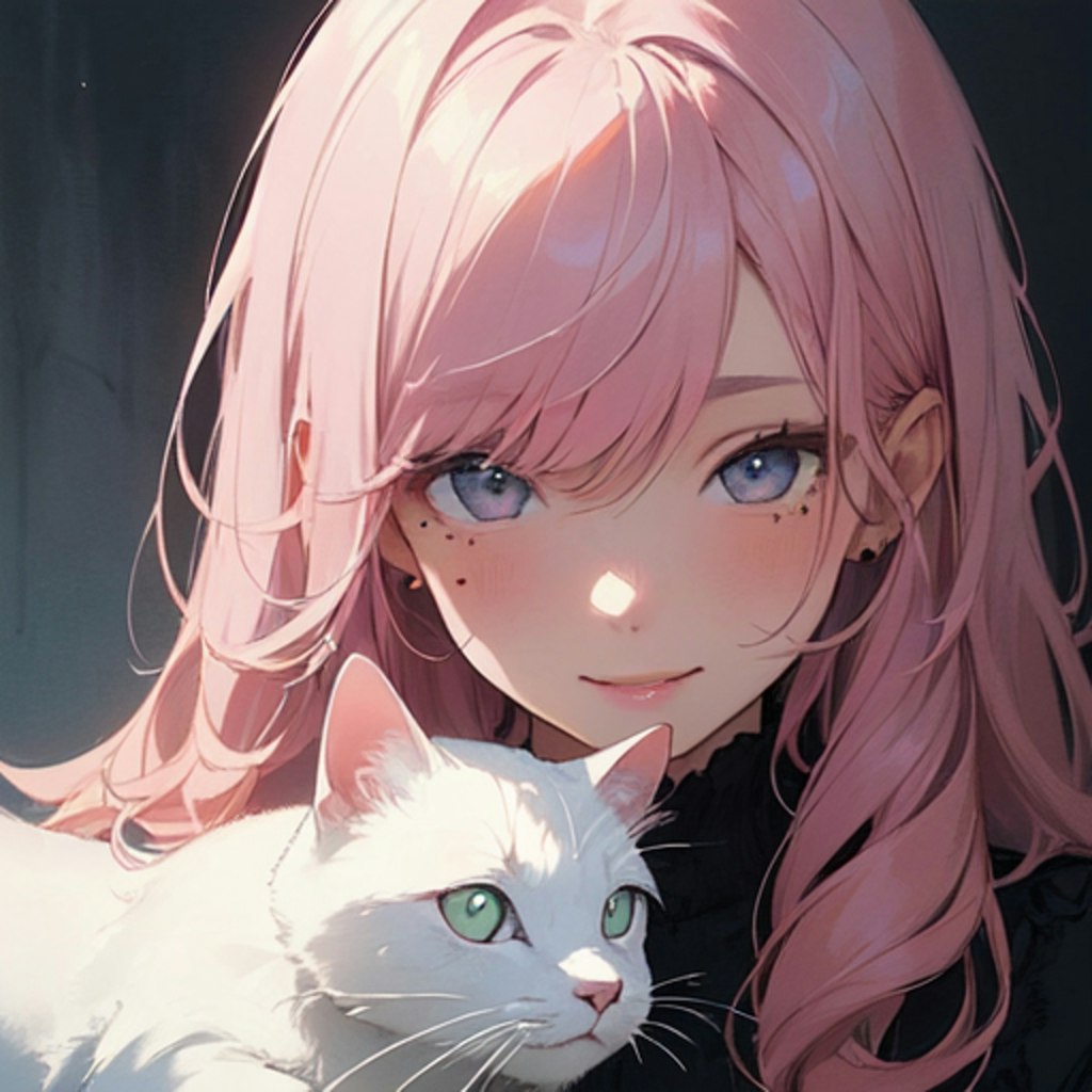 白猫と少女４