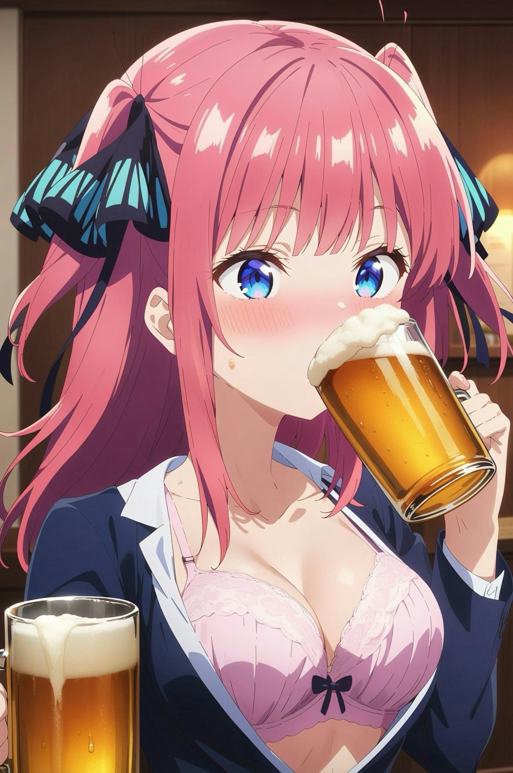 飲み会でセクハラされるニ乃ちゃん