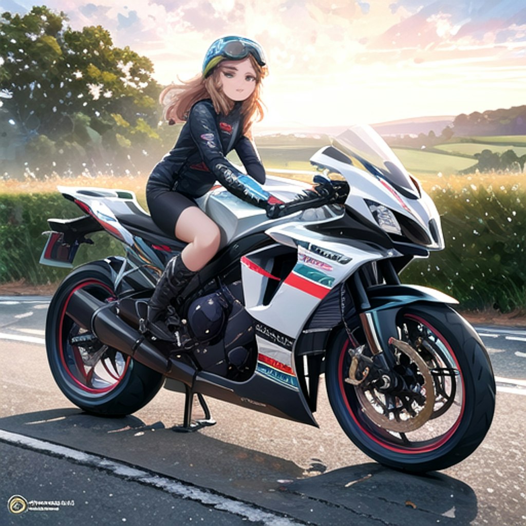 バイク好きな彼女