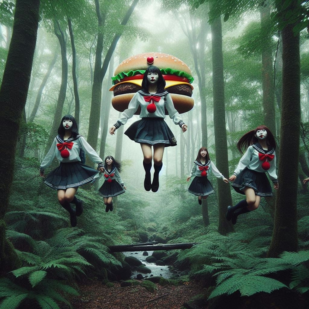 ハンバーガー男