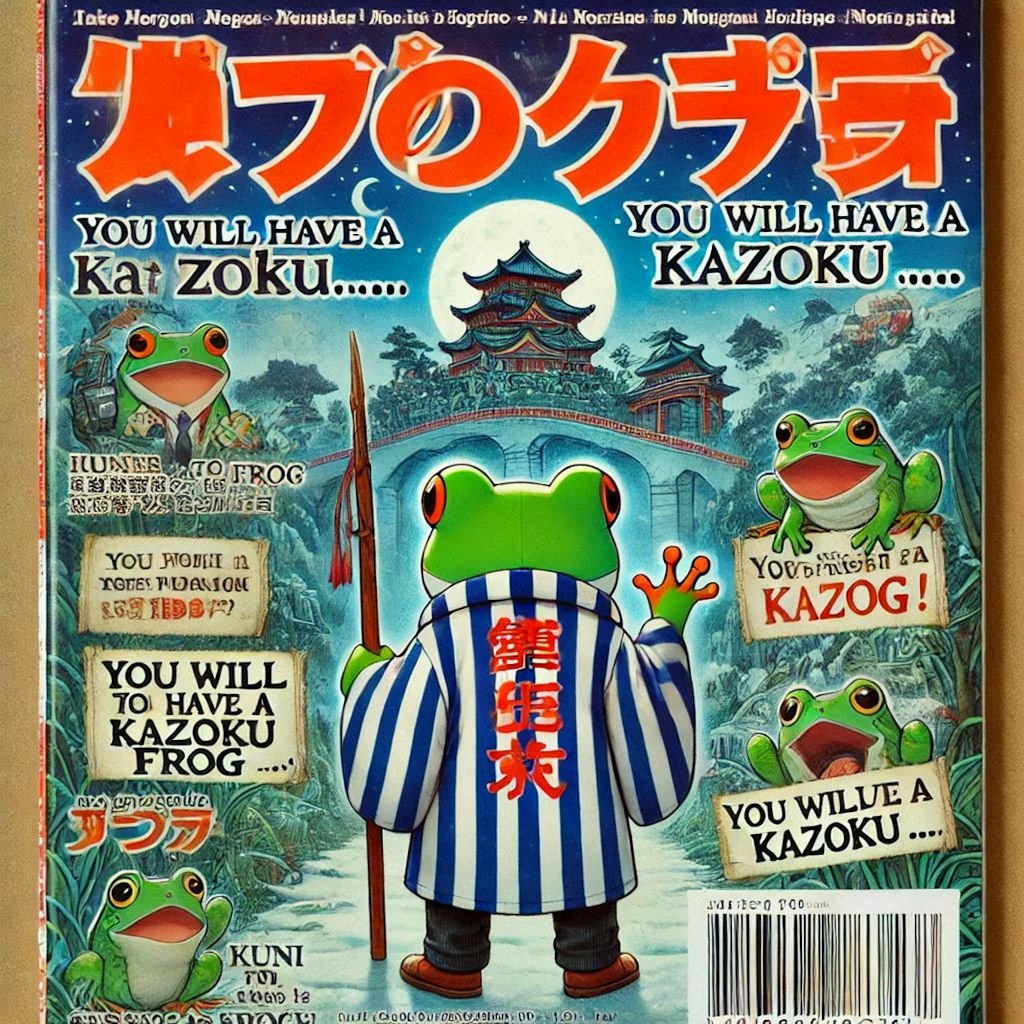 [１２枚目から見てー]月刊「くにへ　かえるんだな。　おまえにも　かぞくが　いるだろう…」１月号[くにへ　かえるんだな87]