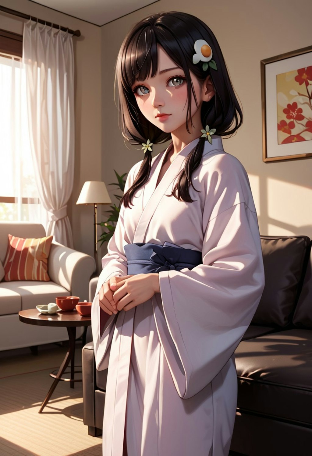 着物少女