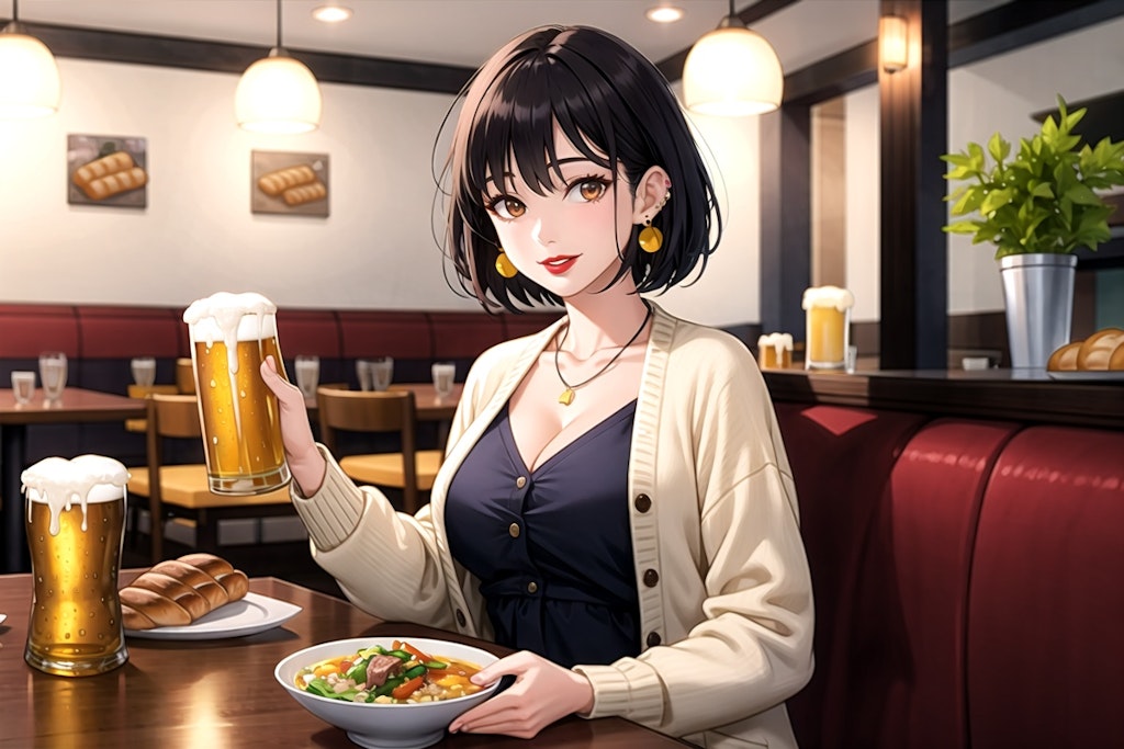 とりあえず 毎日ビール