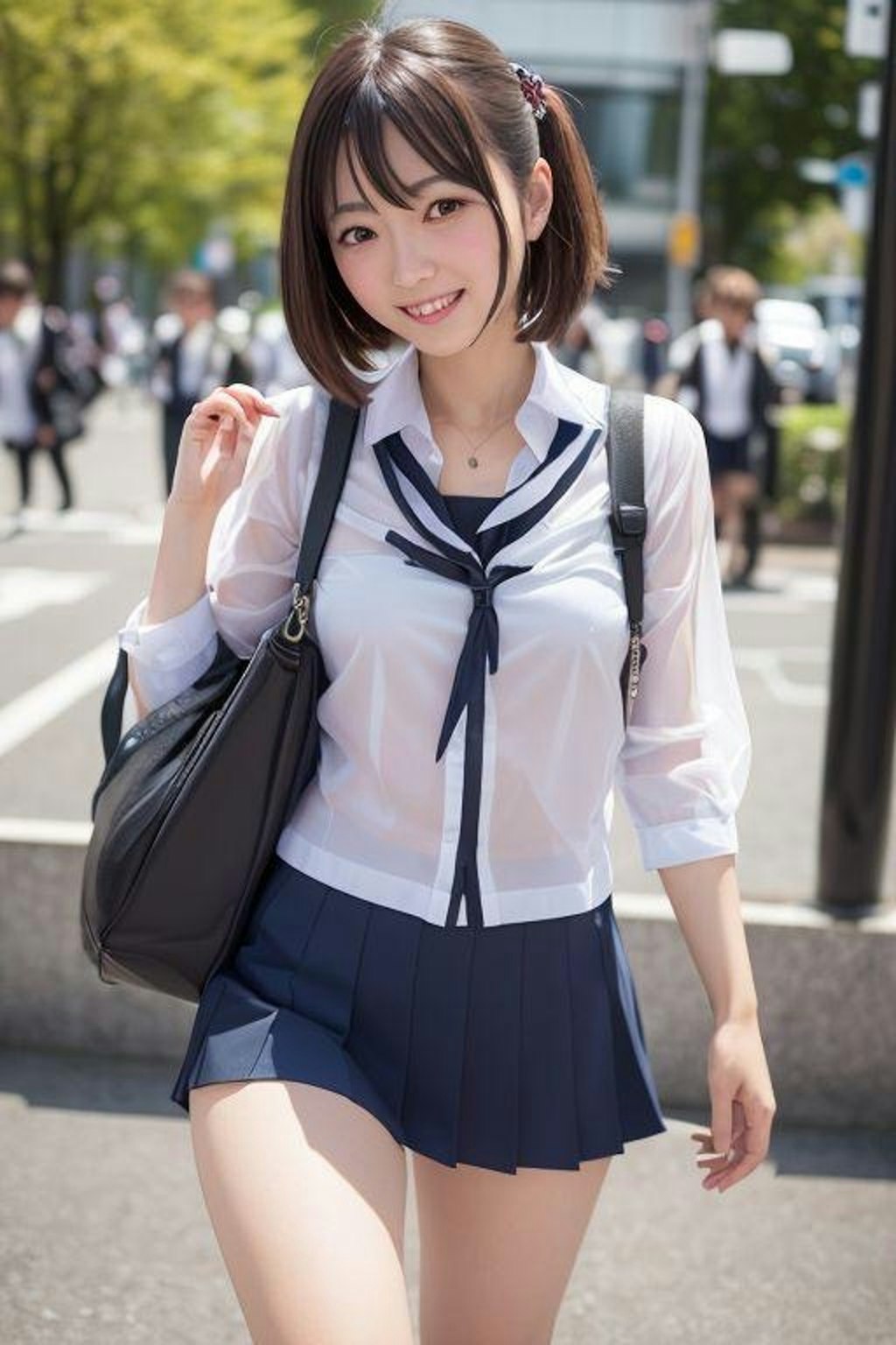 かわいい女子高生