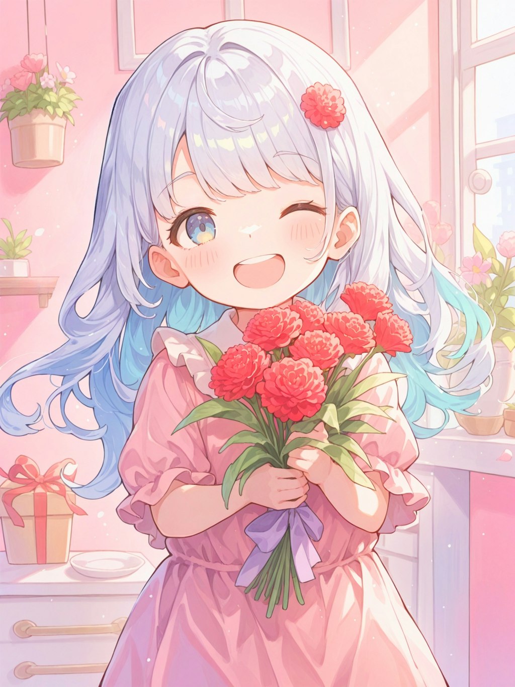母の日に贈るカーネーション