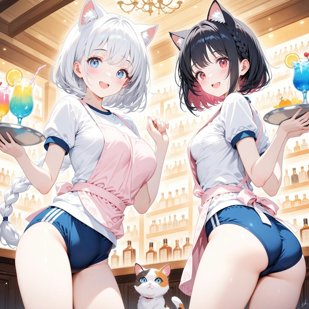 ブルマキャットのいるバー　〜 マナカとカノン 4 〜