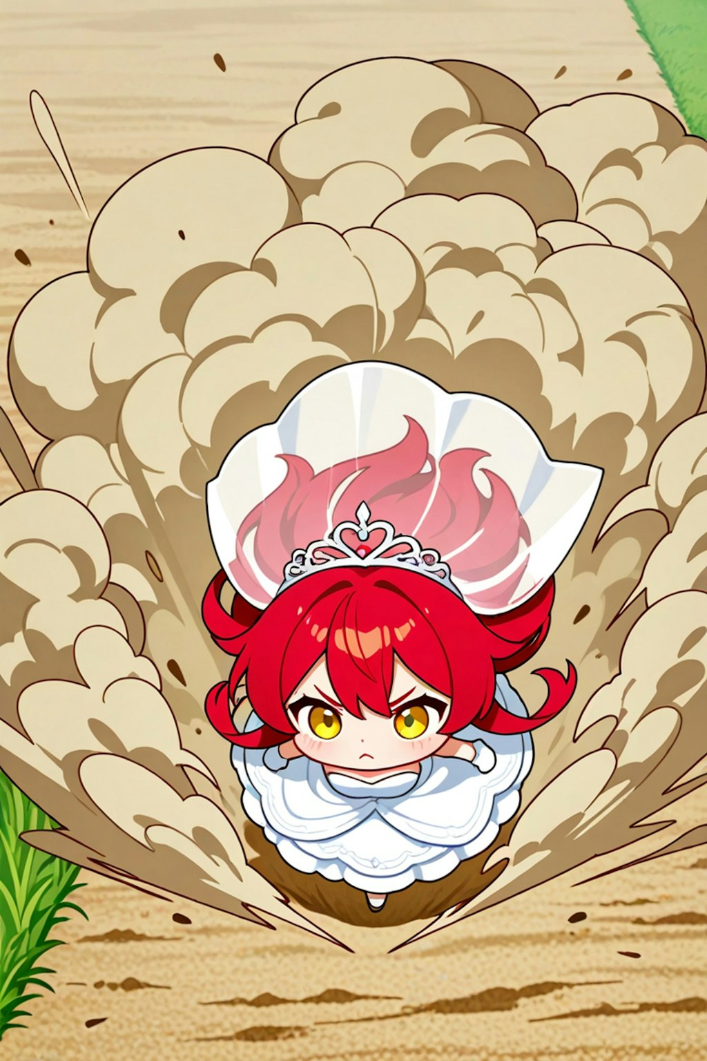 会場へ急げー！