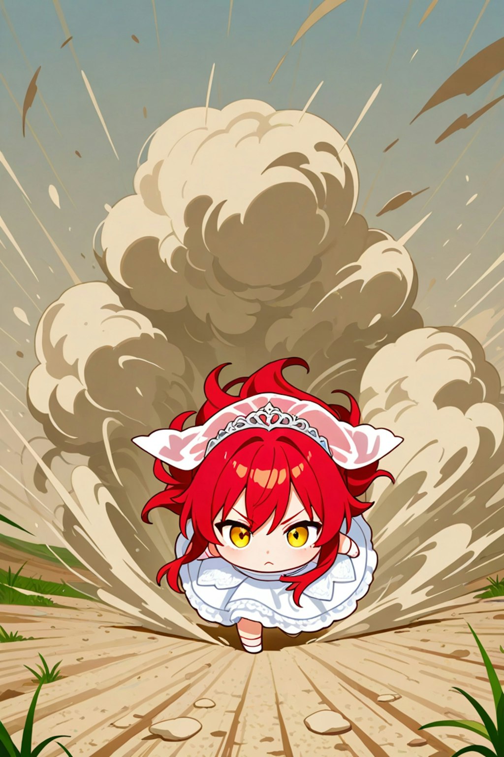 会場へ急げー！