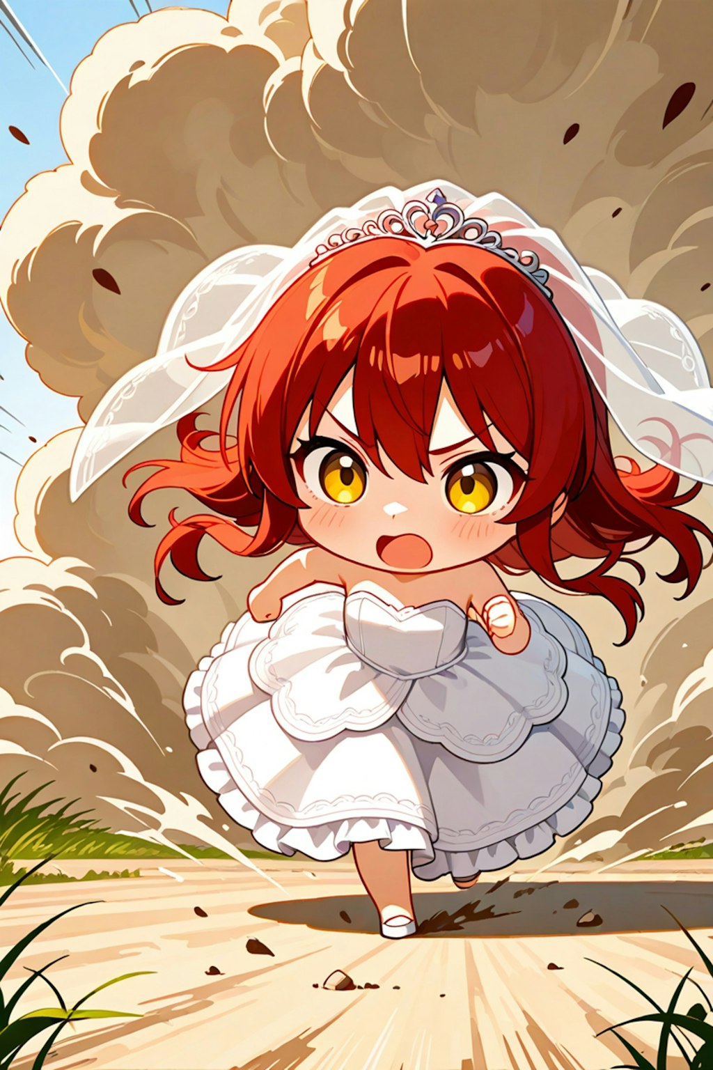 会場へ急げー！