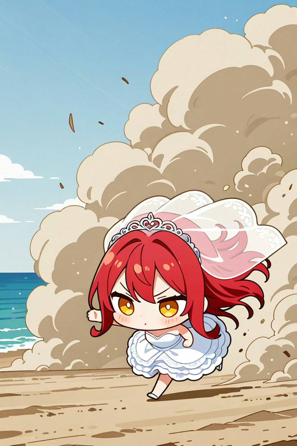 会場へ急げー！