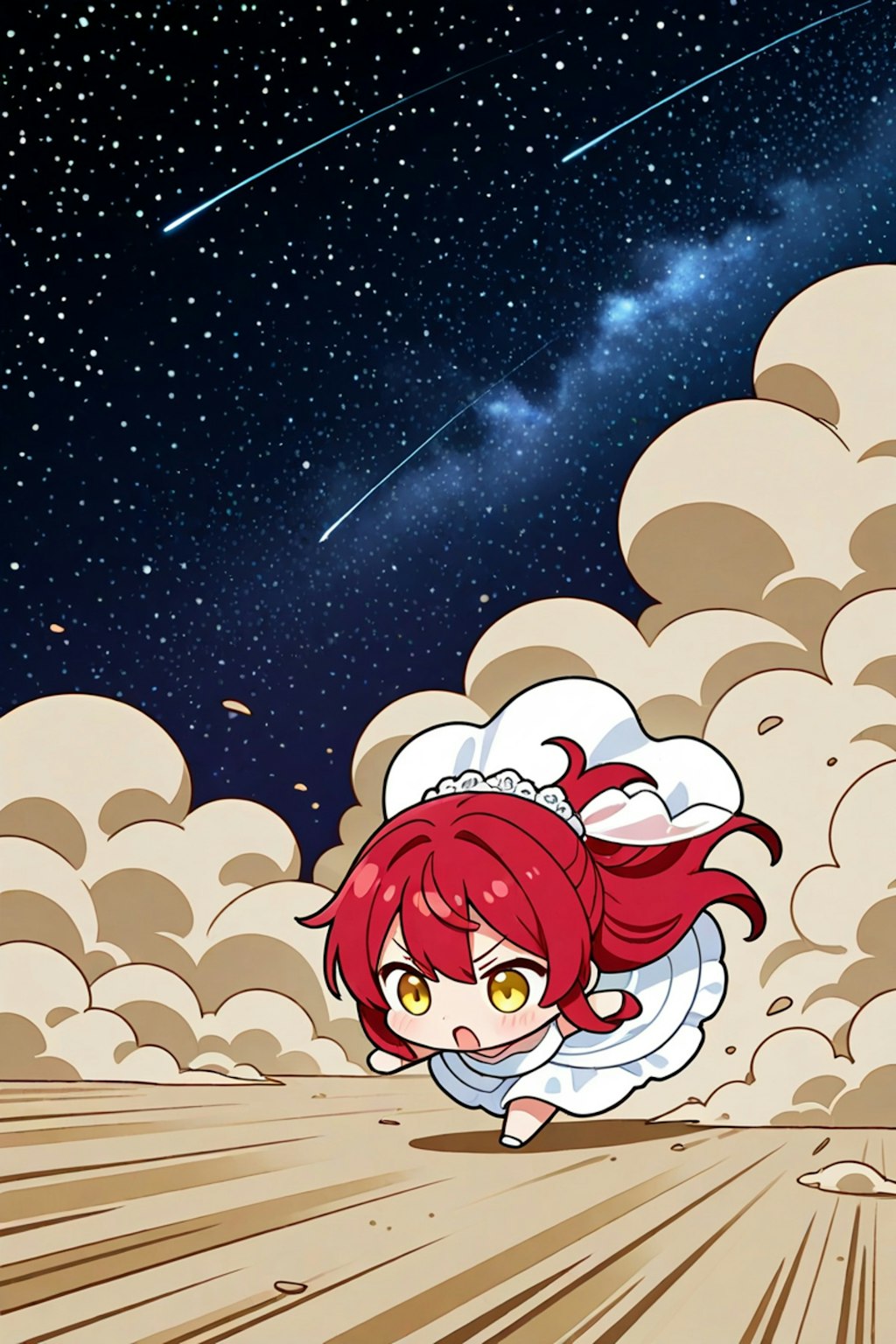 会場へ急げー！
