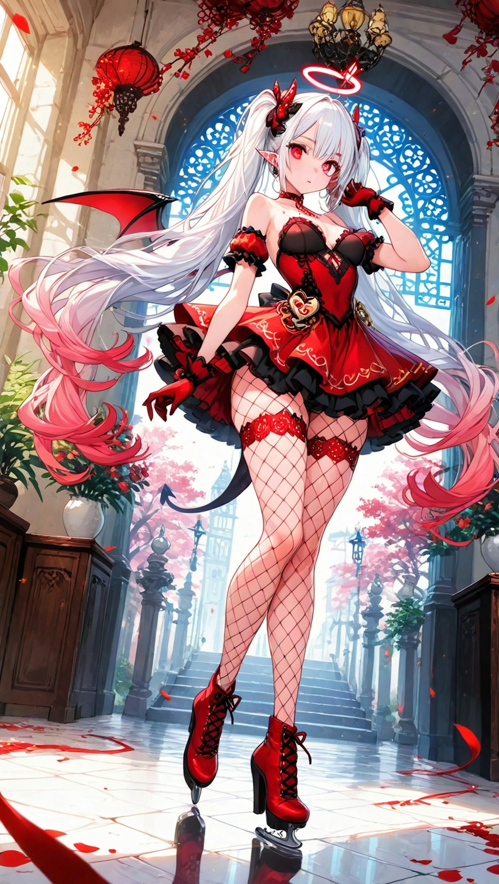 アイドルっぽい感じの黒髪ツインテールギャル
