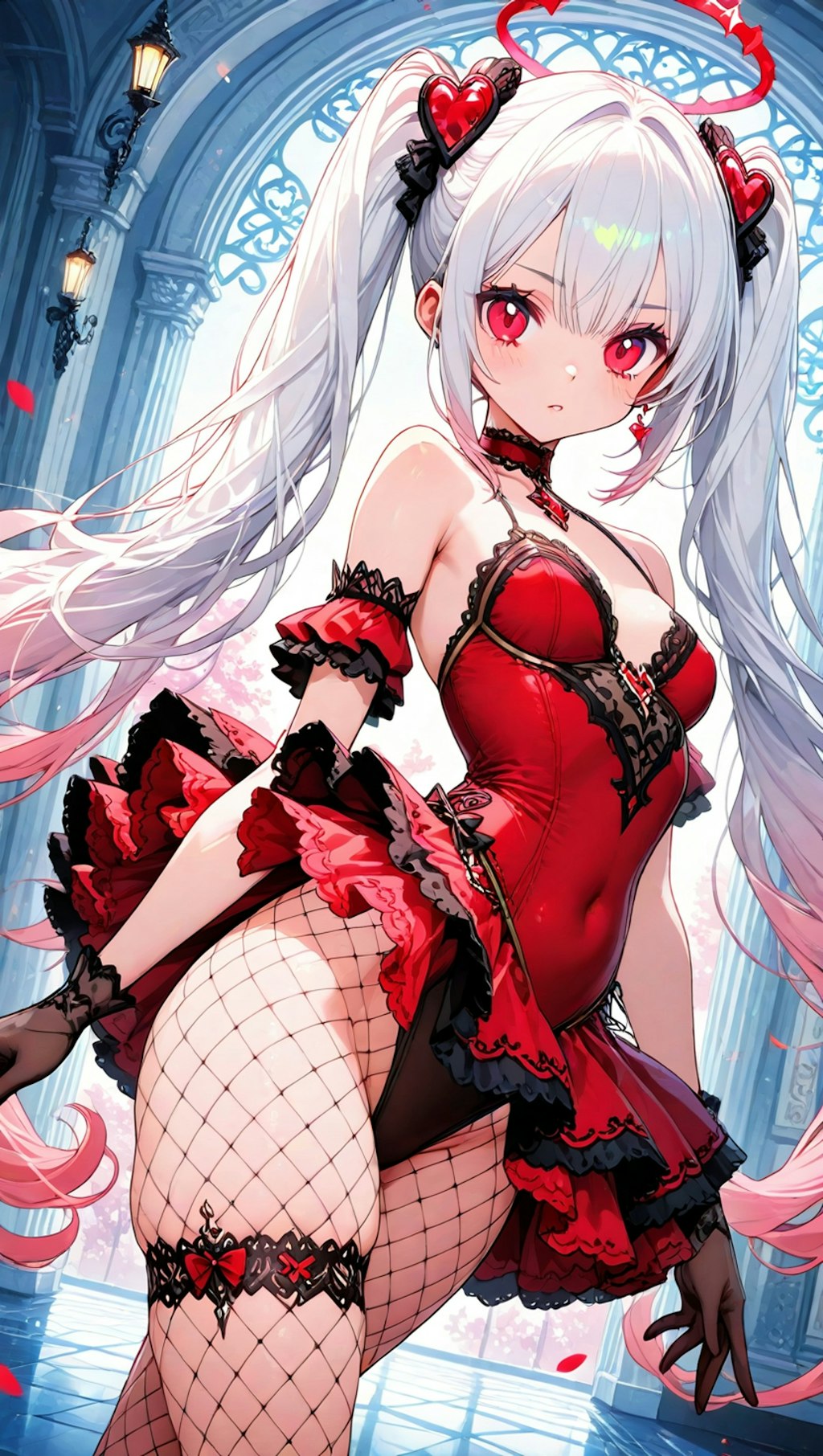 アイドルっぽい感じの黒髪ツインテールギャル