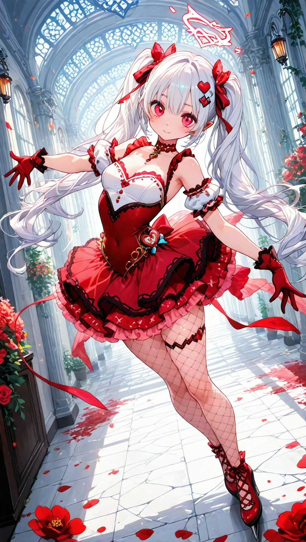 アイドルっぽい感じの黒髪ツインテールギャル