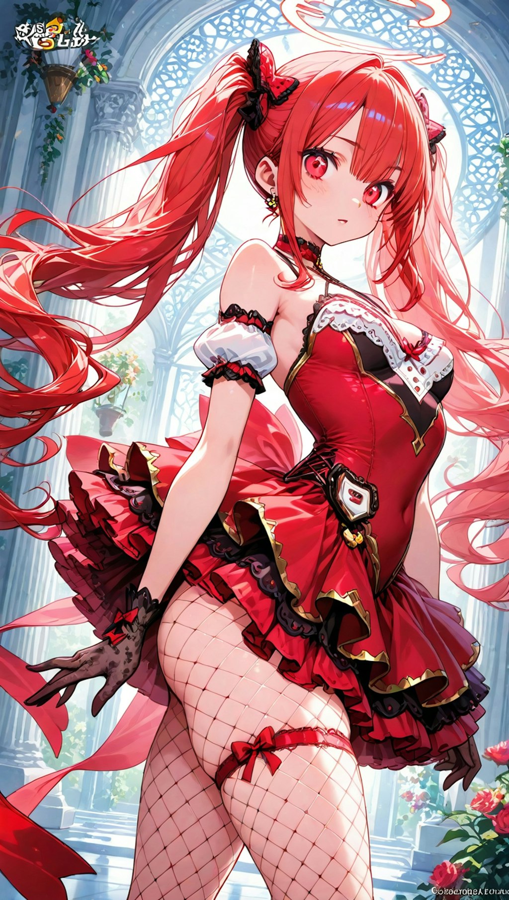 アイドルっぽい感じの黒髪ツインテールギャル