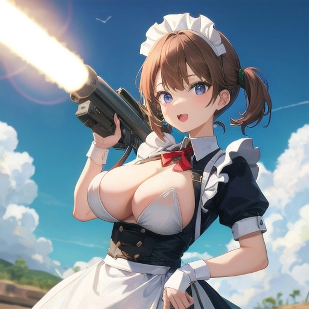 どうもロケットおっぱいのメイドです！