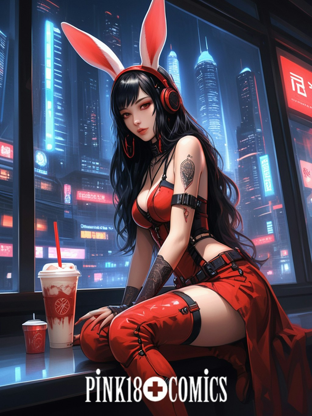 ReDBuNNY+GiRL