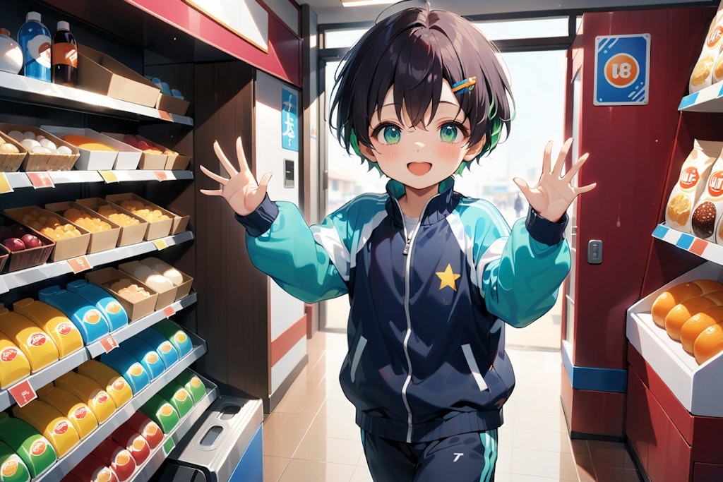 The boy in the jersey who came to the convenience store