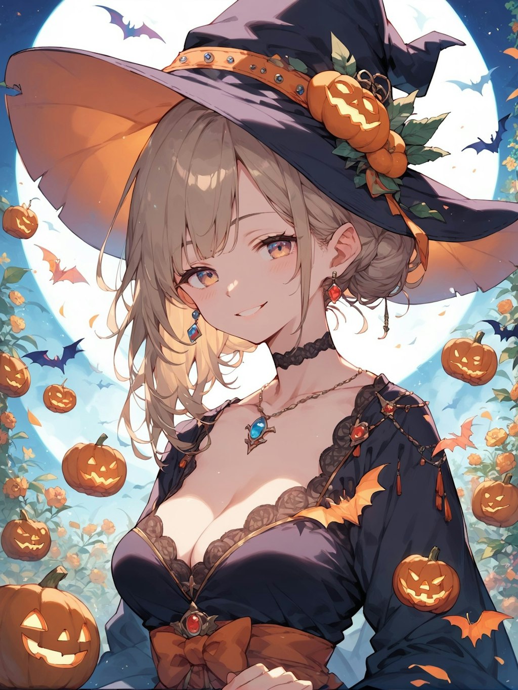 花と魔女とハロウィン