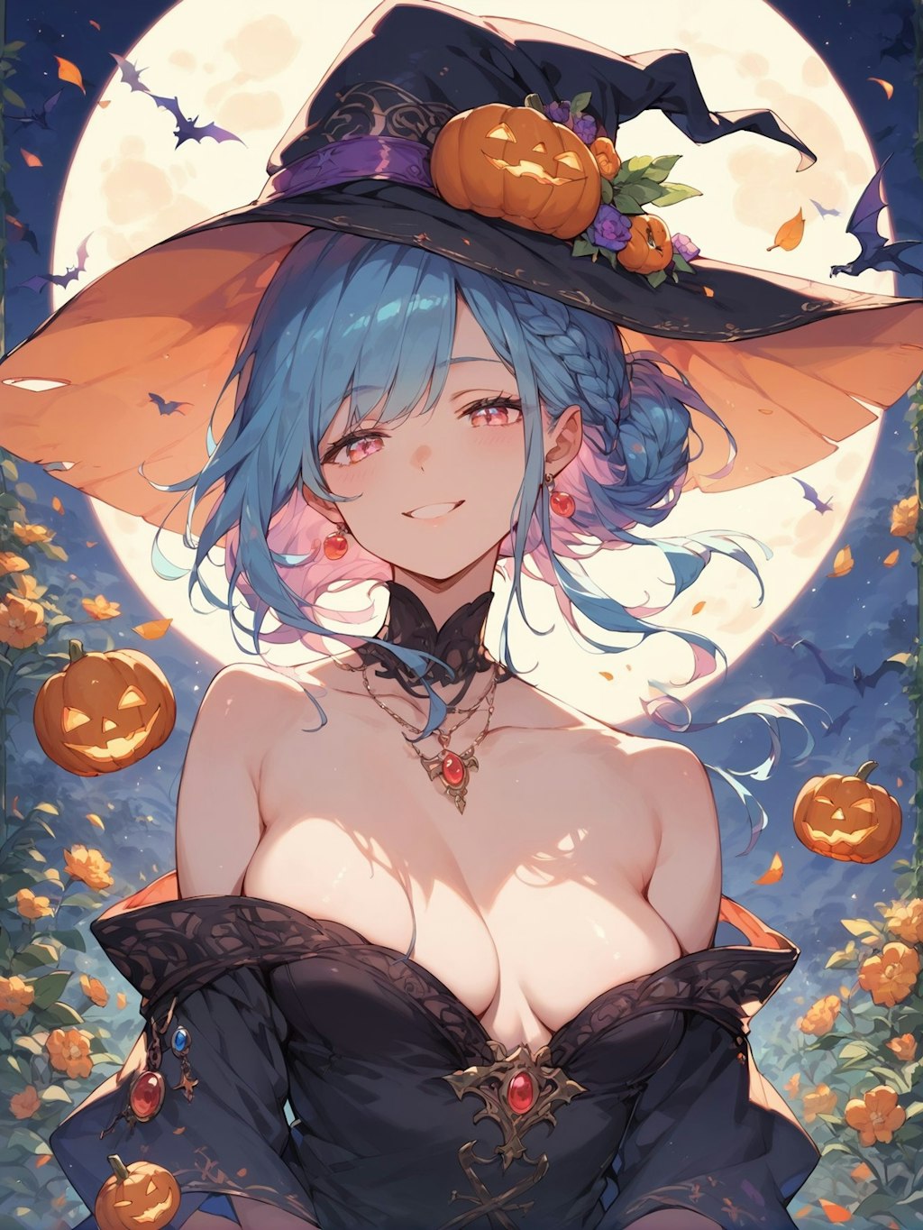 花と魔女とハロウィン