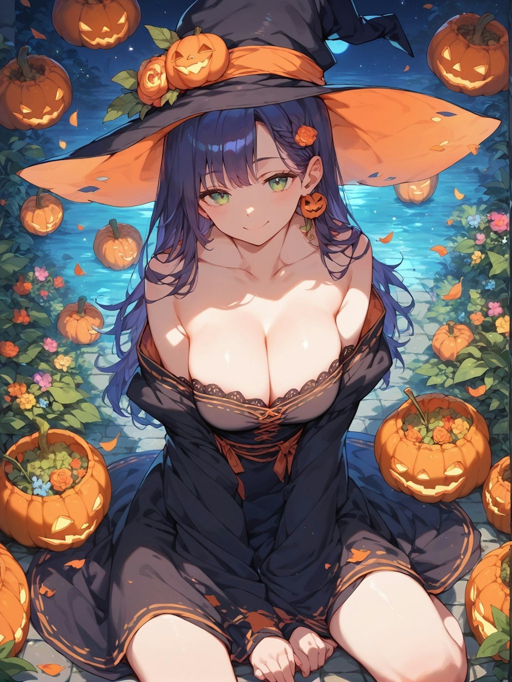 花と魔女とハロウィン