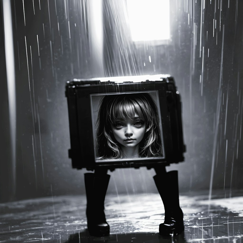 ※ホラー注意「梅雨は嫌、だって・・・」Horror game concept art