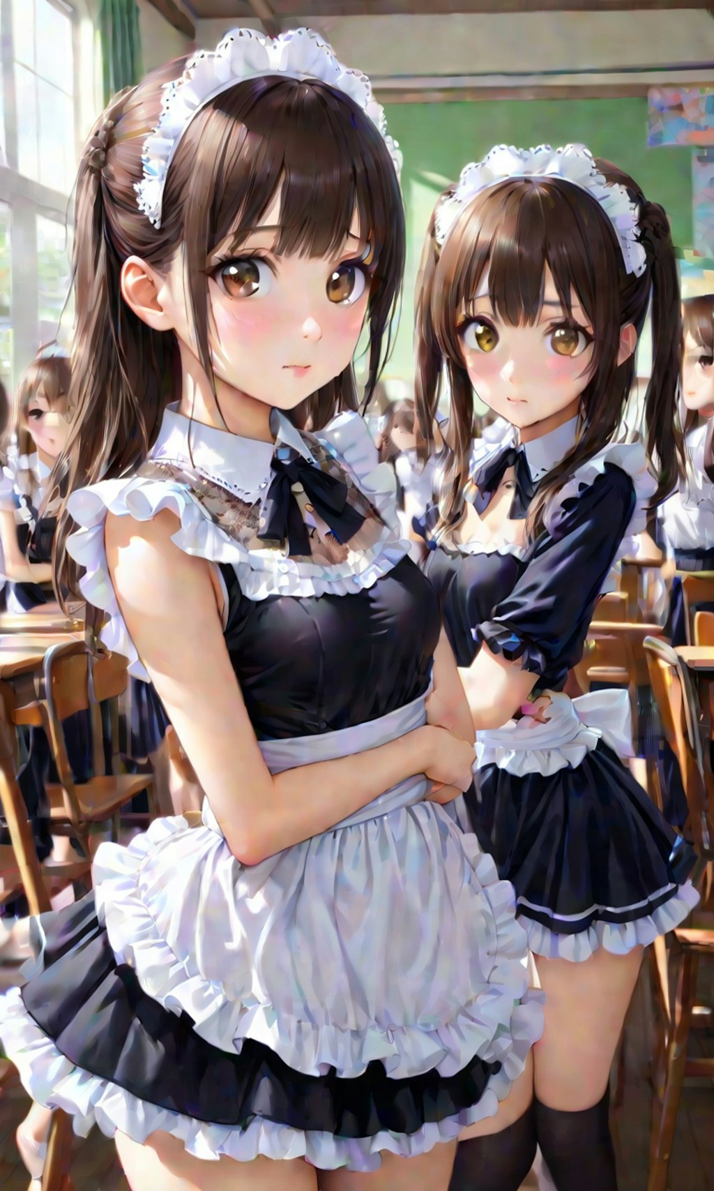 メイドと学園祭と女子高校生と