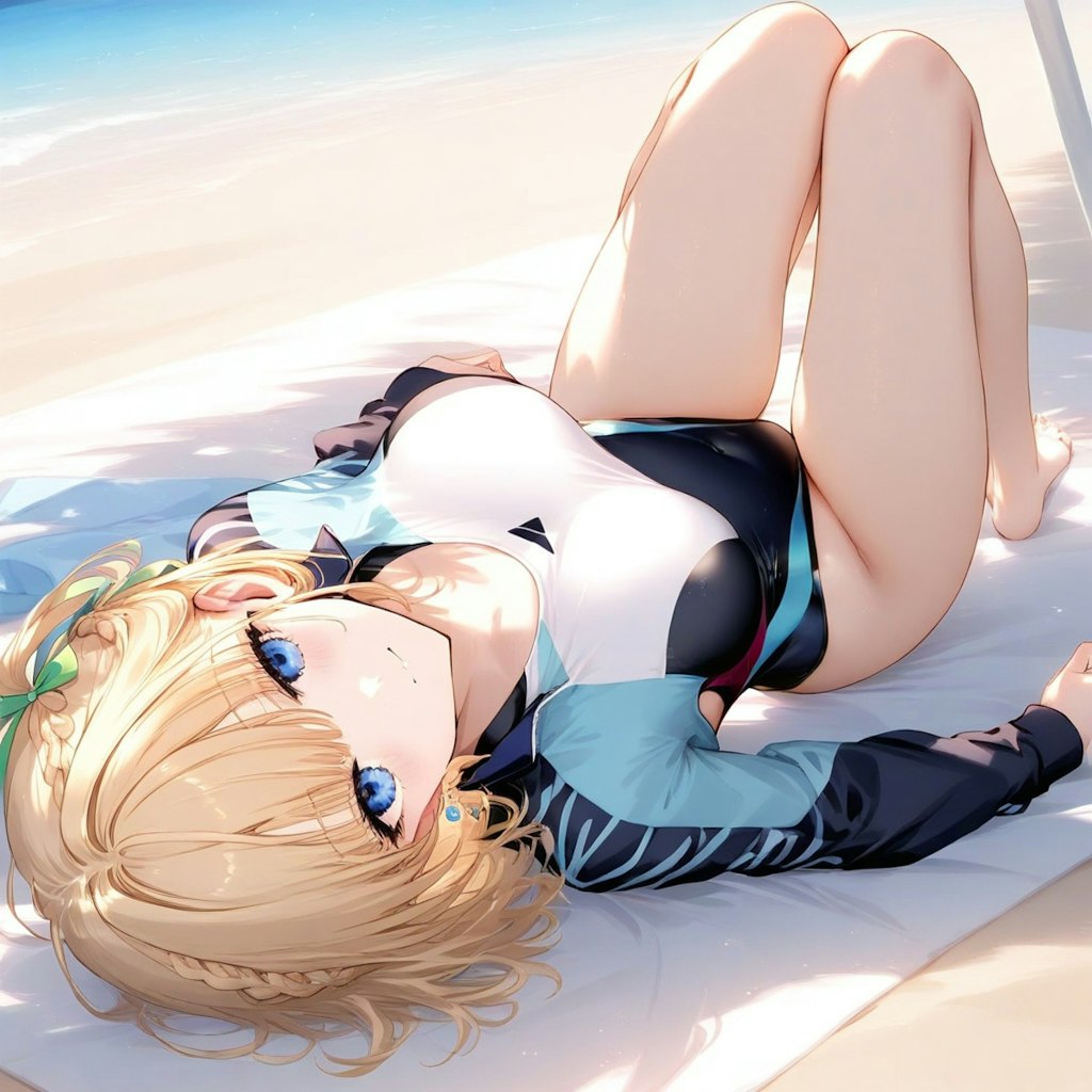 海の日の（新体操）お休み（バカンス）