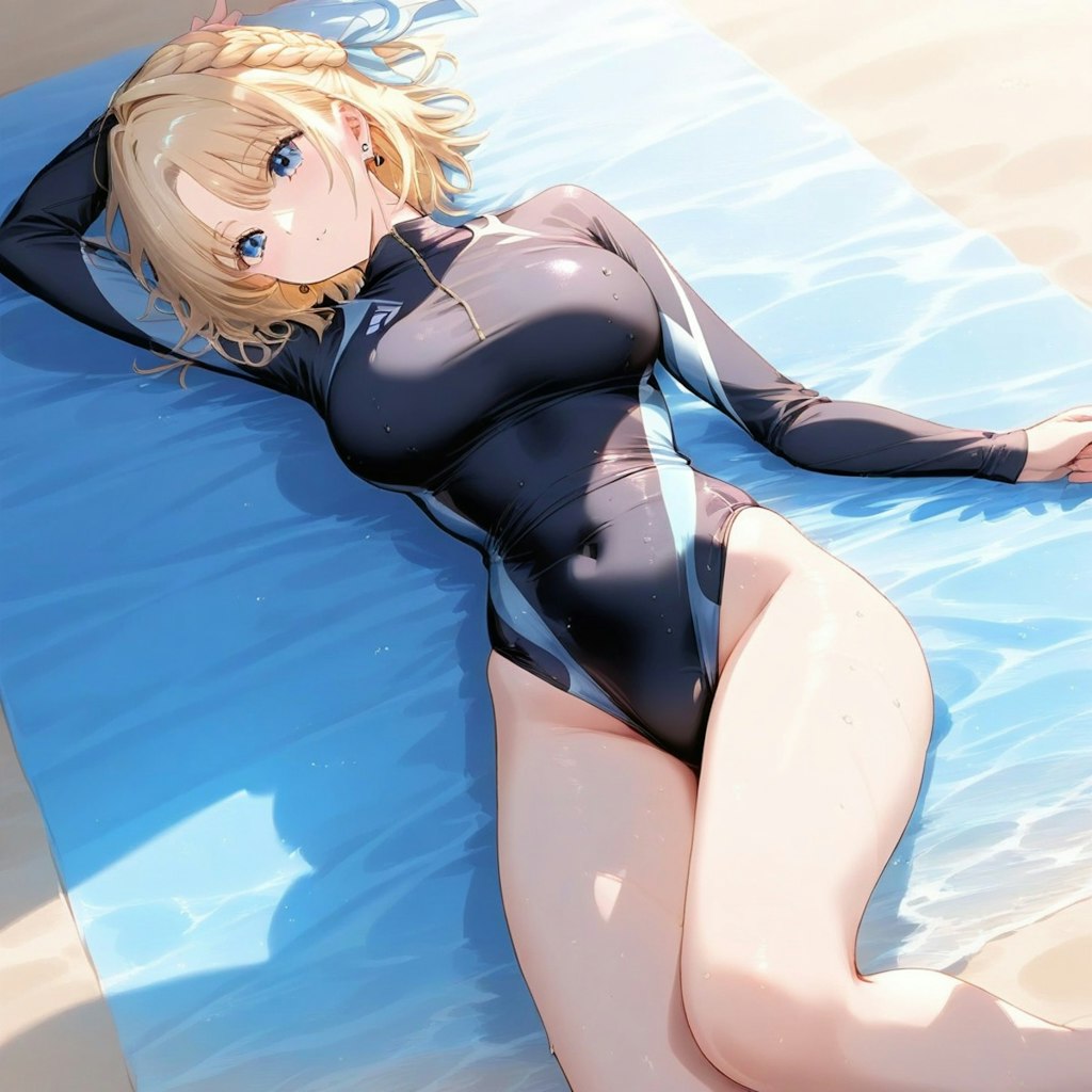 海の日の（新体操）お休み（バカンス）