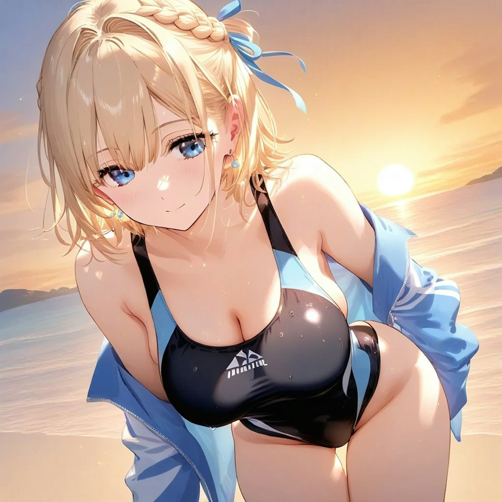 海の日の（新体操）お休み（バカンス）