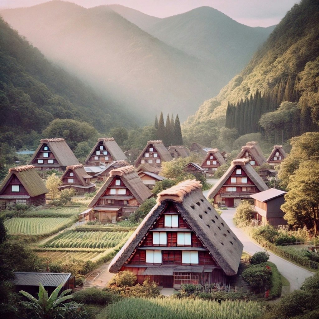 合掌造り(白川郷・五箇山)