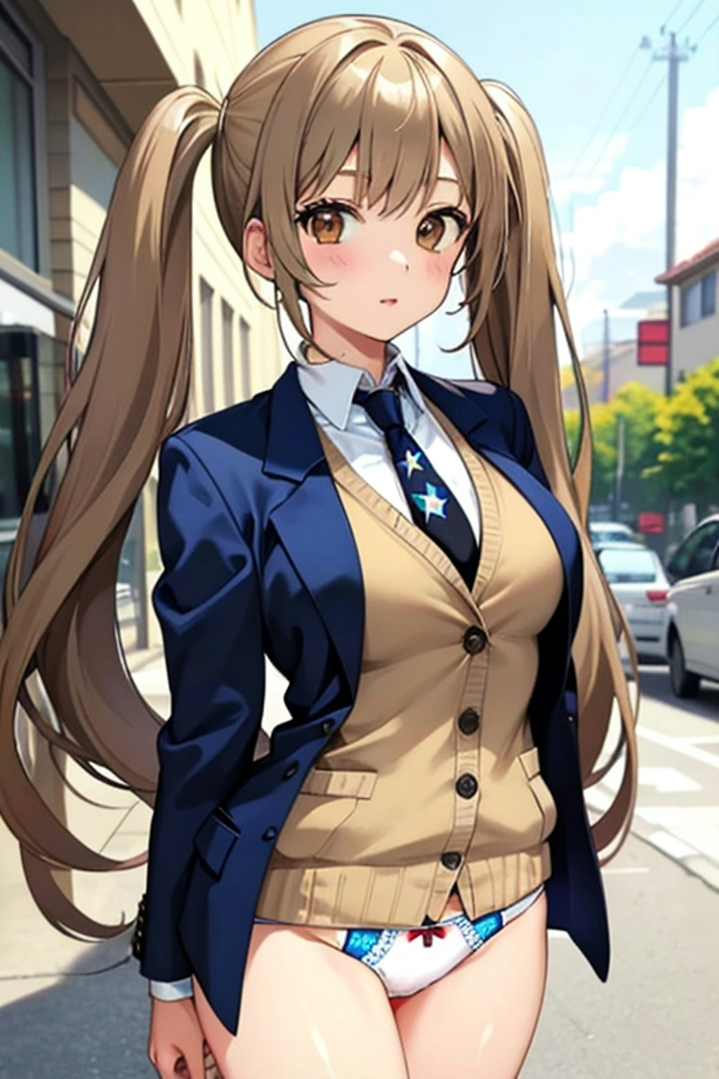 School twintails girl