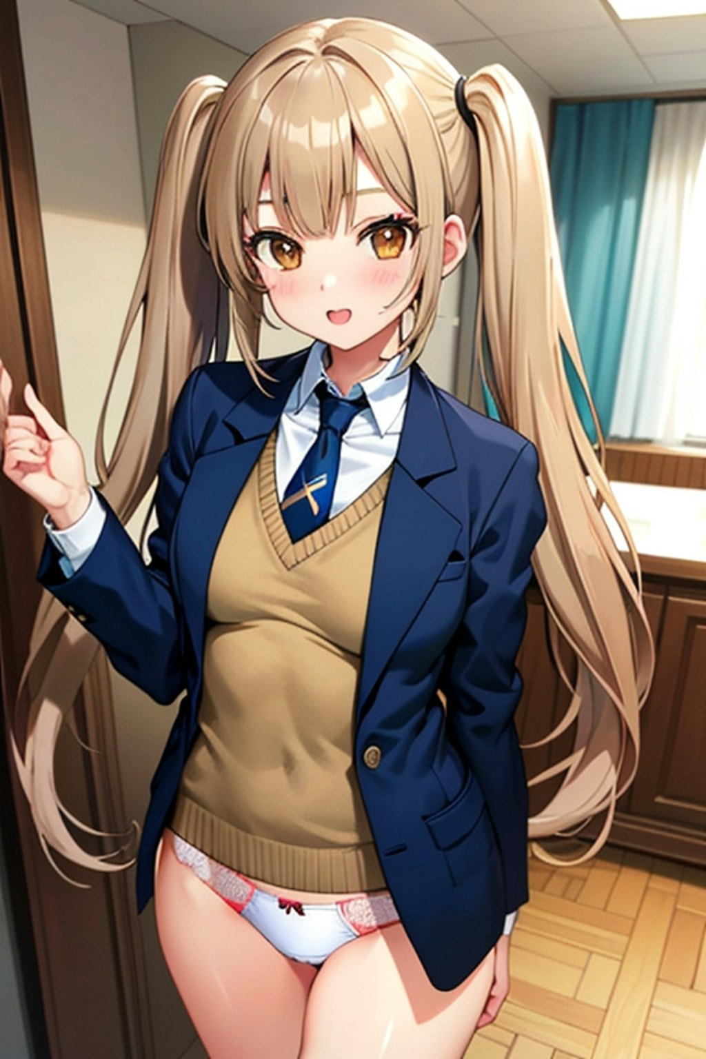 School twintails girl