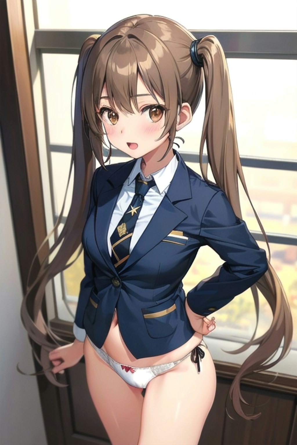 School twintails girl