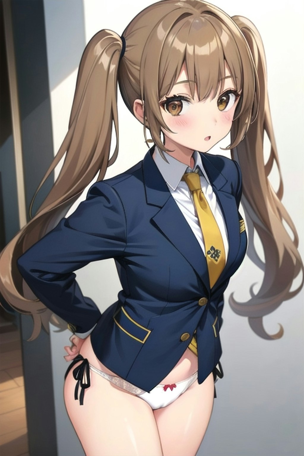 School twintails girl