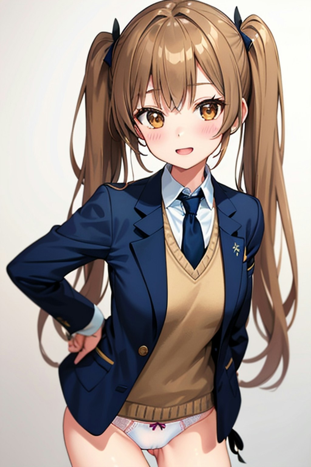 School twintails girl